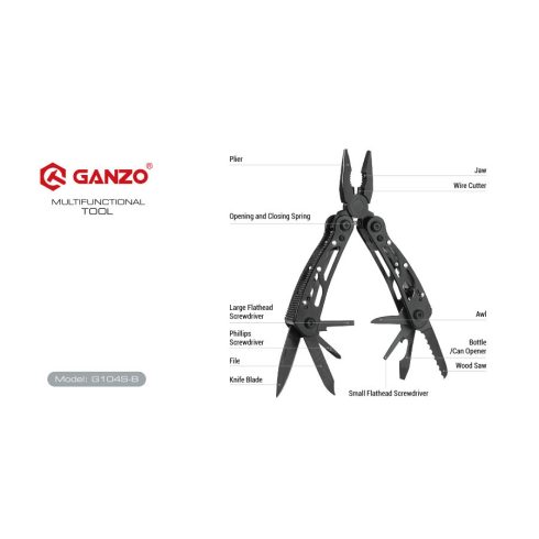 Ganzo G104S-B  multifunkciós fogó