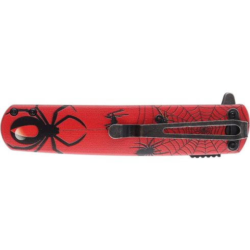 Ganzo 626 - piros, pók motívum