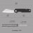Ganzo Knife G770 - Fekete